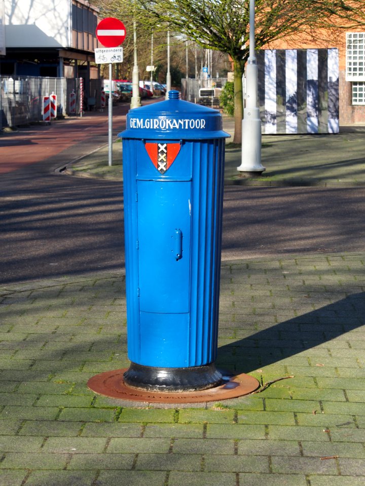 Gemeente Girokantoor brievenbus, Zaanstraat pic1