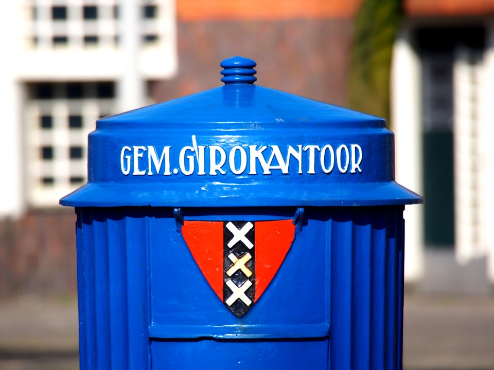 Gemeente Girokantoor brievenbus, Zaanstraat pic4