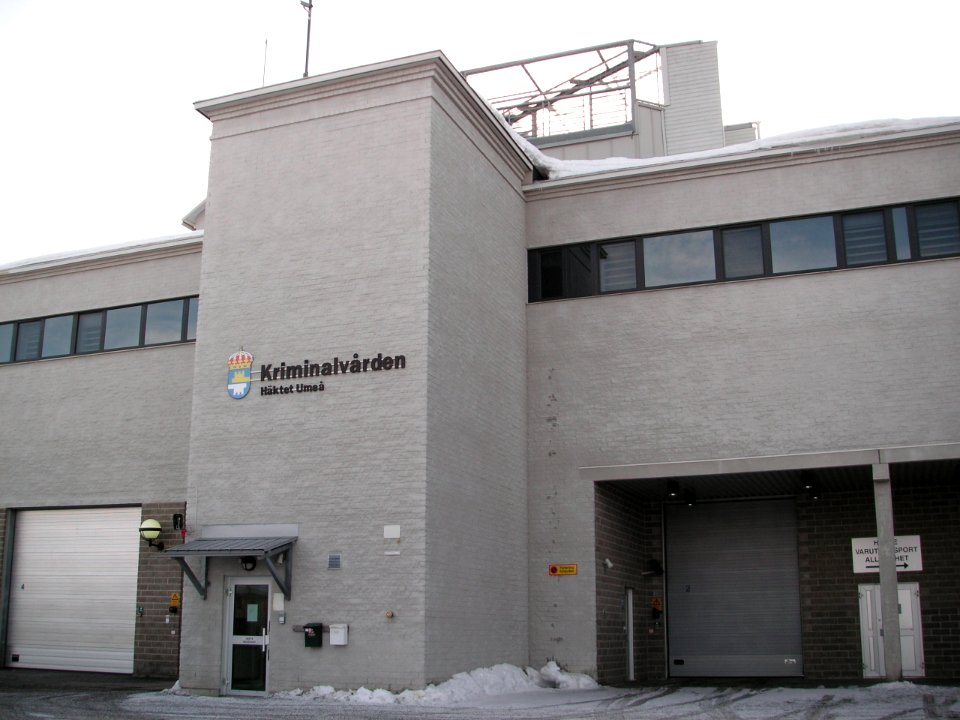 Häktet Umeå (framsida)