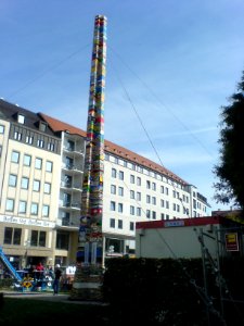 Höchster Legoturm der Welt in München 2009 photo