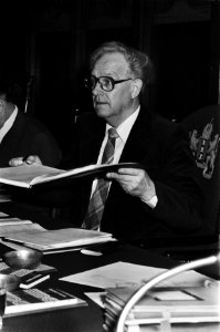 Gemeenteraad Amsterdam wethouder Kuypers (kop), Bestanddeelnr 929-6679
