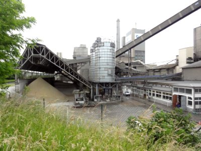 Héming (Moselle) complexe industriel EQIOM