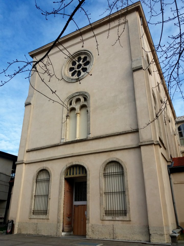 Hôpital de la Croix-Rousse - Ancienne chapelle - Façade