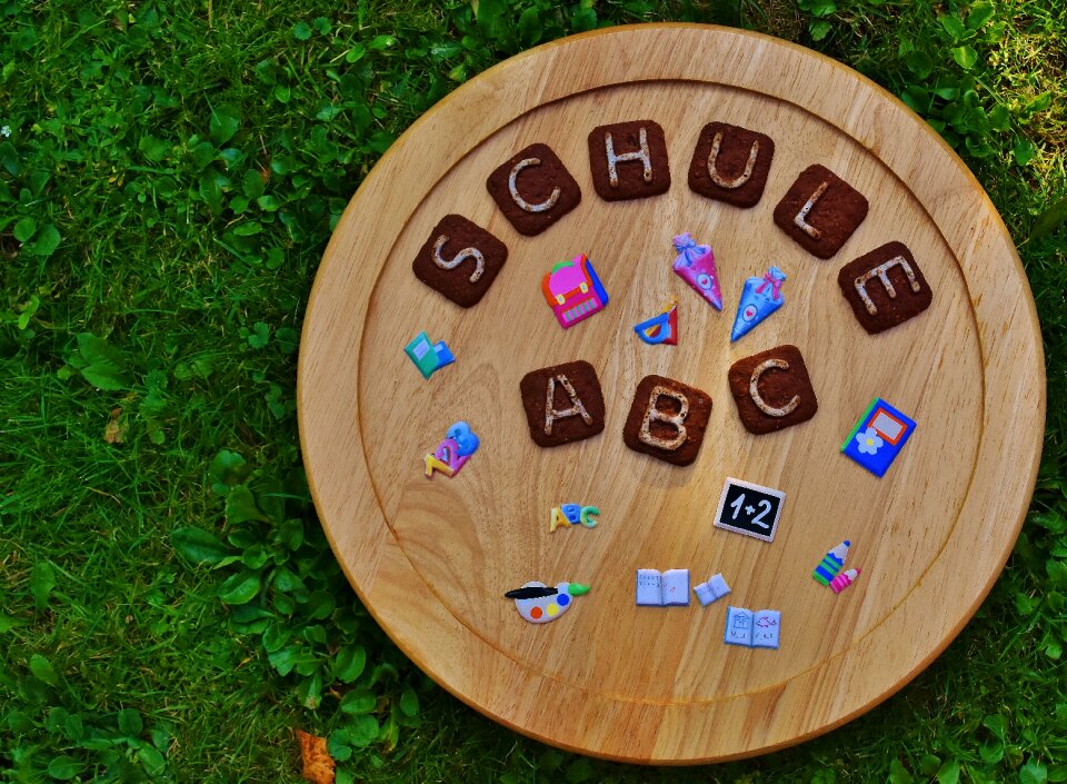 Font cookies letters