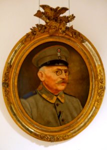 H. William Voigt (1854-1925), self portrait, 1916 AD, oil on paper - Braunschweigisches Landesmuseum - DSC04886