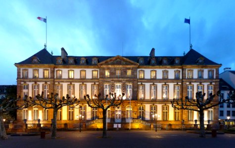 Hôtel de ville de Strasbourg en octobre 2013