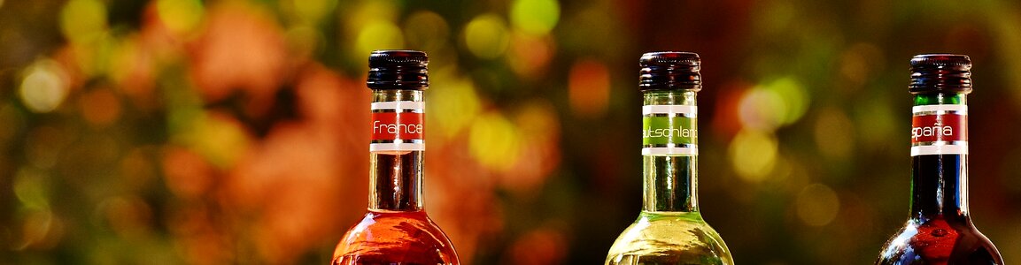 Weinstube alcohol bottles