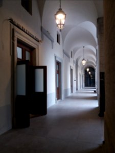 Hôtel-Dieu de Lyon - Couloir des halles