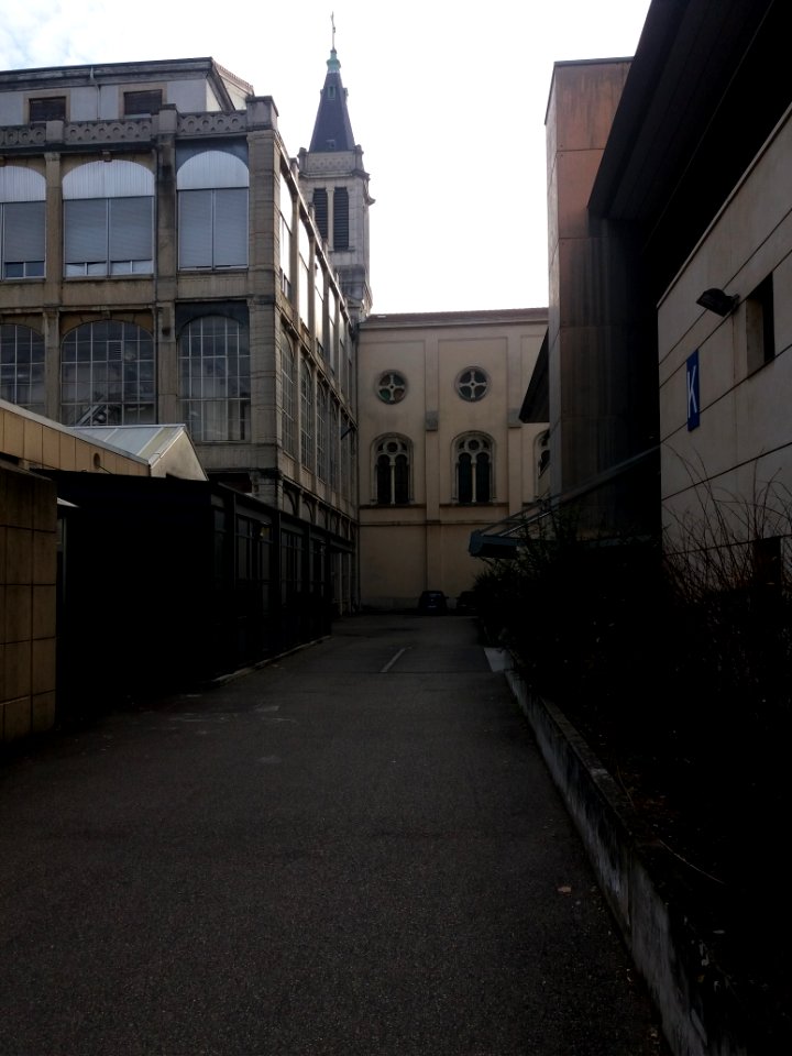 Hôpital de la Croix-Rousse - Ancienne chapelle - Côté nord