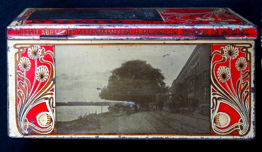 H Pitlo, Vijzelstraat, Arnhem, koekblik, foto 5