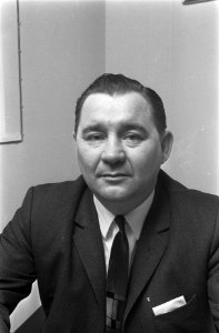 H. Pors jr. (van Comite Democratisch Appel PvdA), kop, Bestanddeelnr 921-9239
