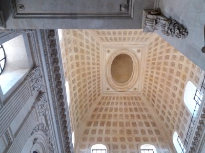 Hôtel-Dieu de Lyon - Grand dôme, plafond