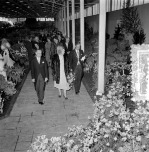 H. M. de Koningin opent Flora Heemstede, Bestanddeelnr 905-6005