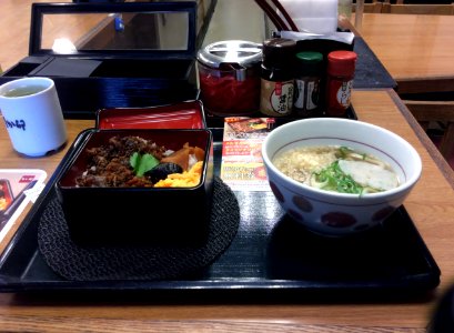 Gyu Shigure-ju & Udon