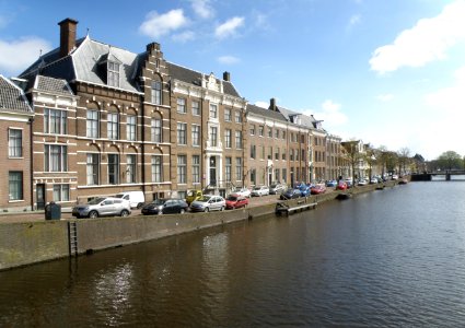 Haarlem Nieuwe Gracht vanop Kruisbrug 3