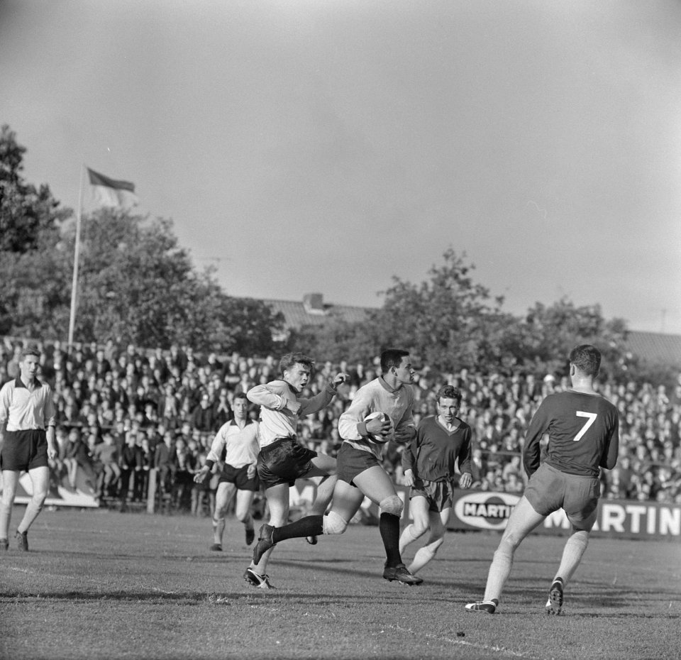 Haarlem kampioen 2e Devisie door 6-0 overwinning op Wilhelmina Spelmoment, Bestanddeelnr 915-2665