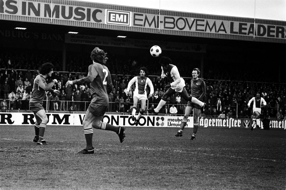 Haarlem tegen Ajax 0-1 Ray Clark springt mee, Bestanddeelnr 930-2176