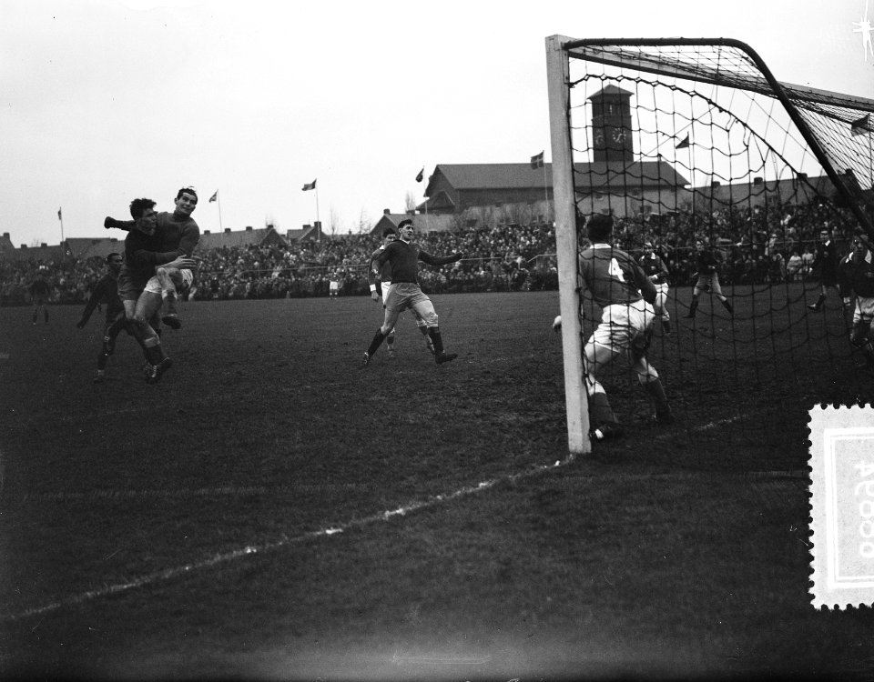 Haarlem tegen Rapid, spelmoment, Bestanddeelnr 906-8894