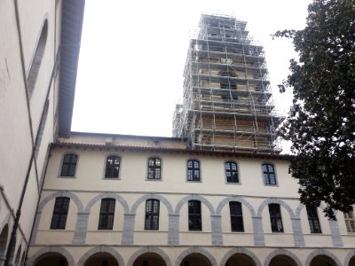 Hôtel-Dieu de Lyon - Cloître, chapelle en travaux