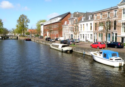 Haarlem Nieuwe Gracht vanop Nassaubrug 1