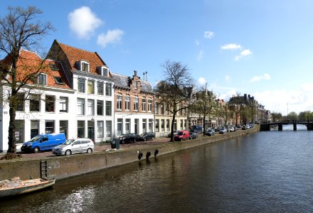 Haarlem Nieuwe Gracht vanop Nassaubrug 2