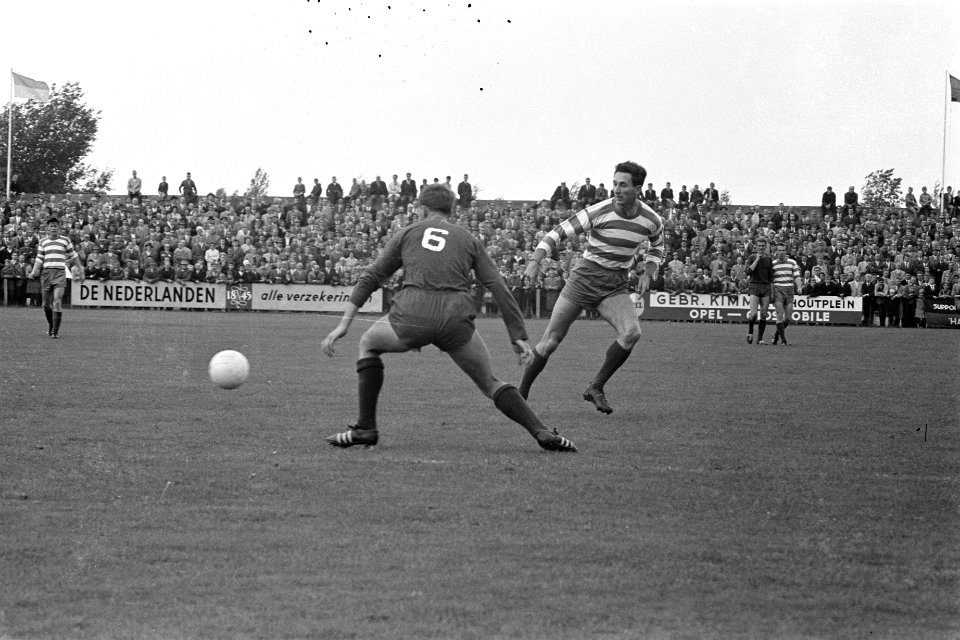 Haarlem tegen Xerxes 5-2, spelmoment, Bestanddeelnr 914-2886