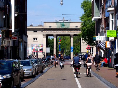 Haarlemmerdijk richting Haarlemmerpoort