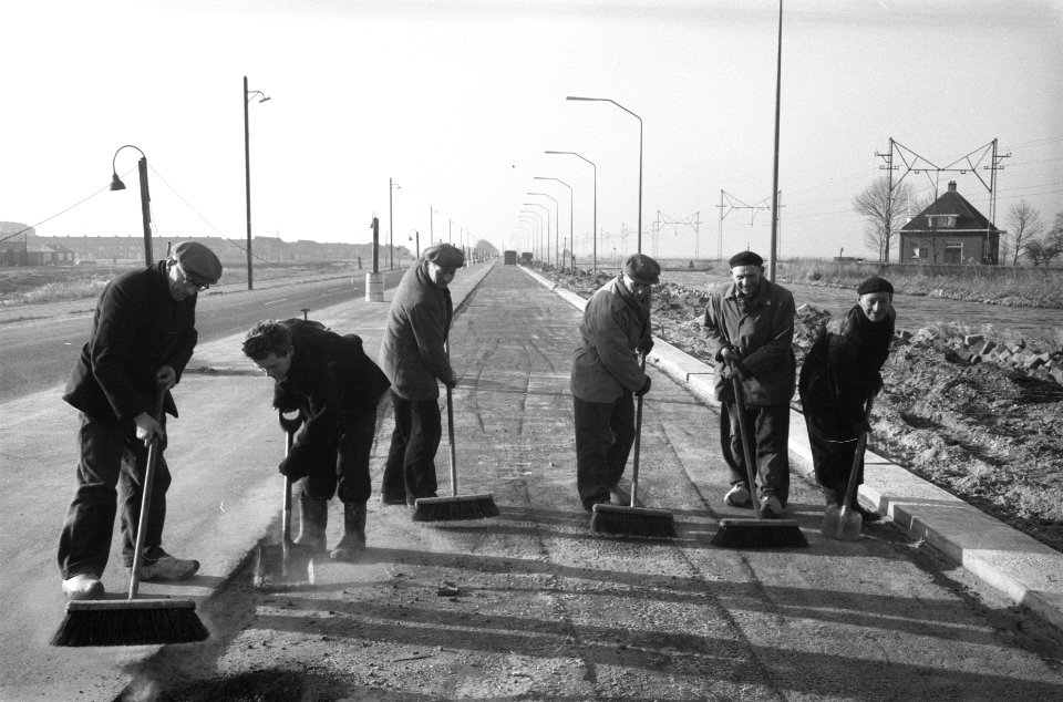 Haarlemmerweg vierbaans, overzicht van de werkzaamheden, Bestanddeelnr 911-9809
