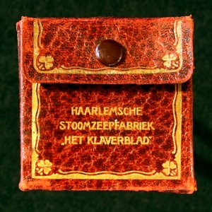 Haarlemse stoomzeepfabriek Het Klaverblad, dominospel, foto1