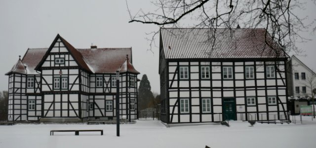 Hövelhof - Jagdschloss, Winter - 2