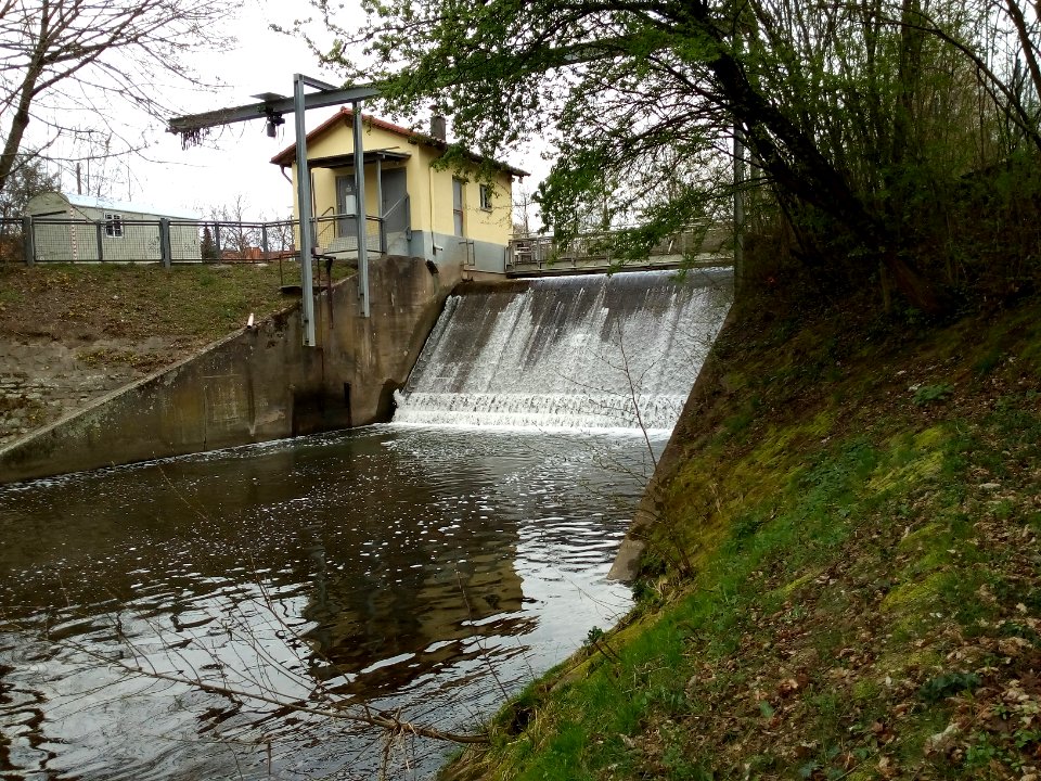 Hühnerlochwehr, Pfinz-Entlastungskanal (2)