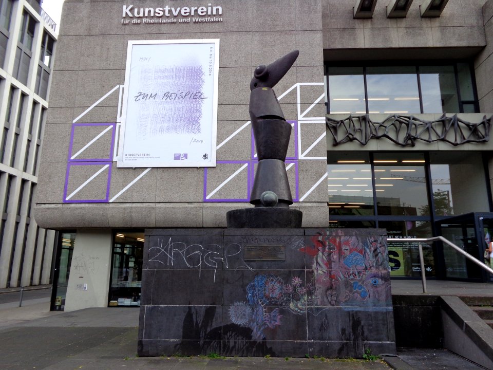 Habakuk-Figur in Duesseldorf