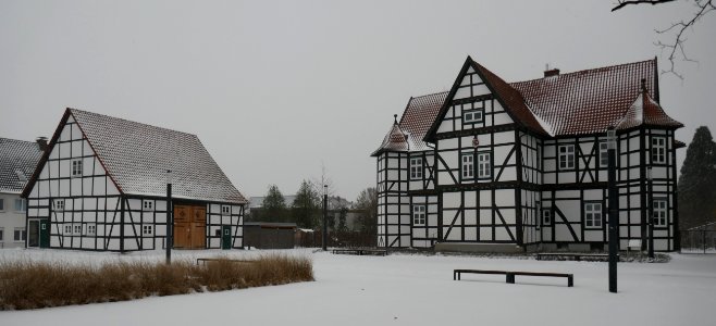 Hövelhof - Jagdschloss, Winter - 1
