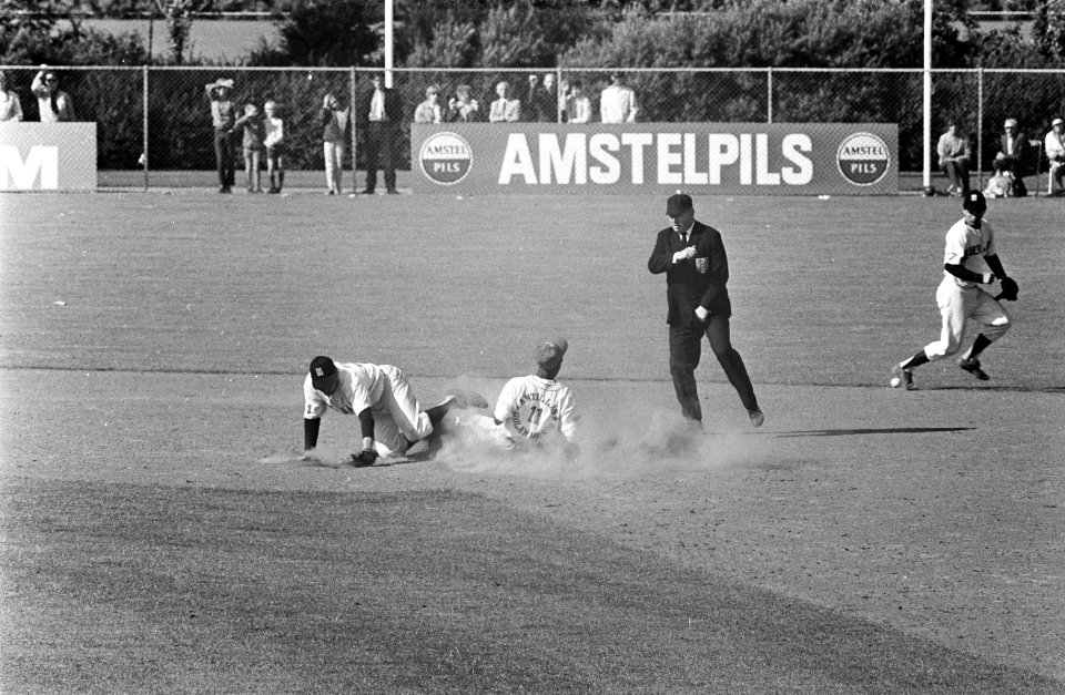 Haarlemse Honkbalweek Nederland tegen Nederlandse Antillen Jelsma heeft een home, Bestanddeelnr 921-5239