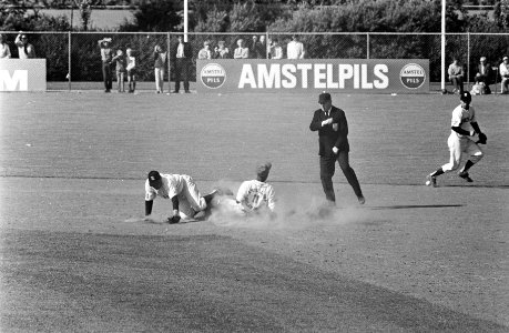 Haarlemse Honkbalweek Nederland tegen Nederlandse Antillen Jelsma heeft een home, Bestanddeelnr 921-5239