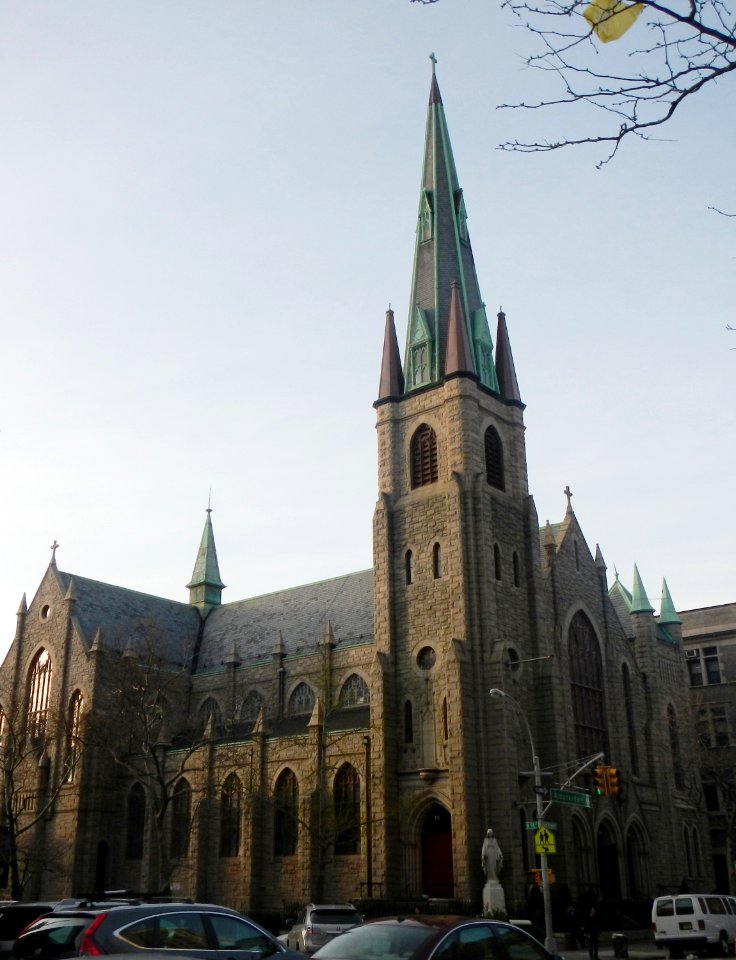 H N of Jesus RCC Amst Av & 96 St dusk jeh