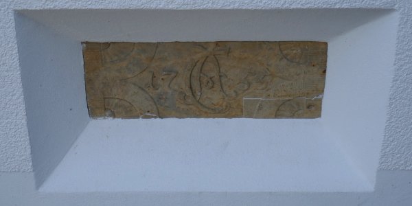 Hövelhof - Sennebücherei - Stein von 1755