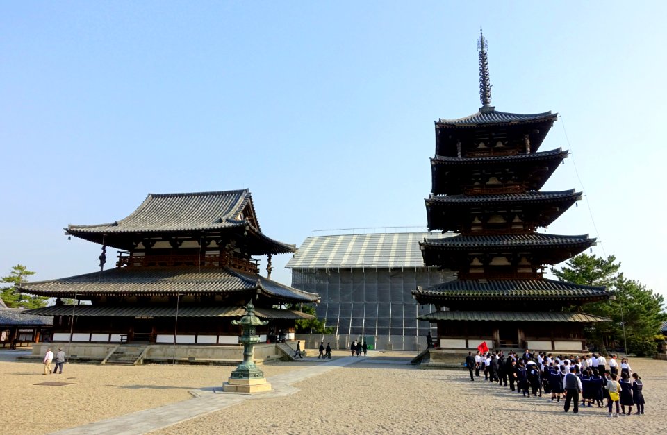 Hōryū-ji - Ikaruga, Nara, Japan - DSC07577