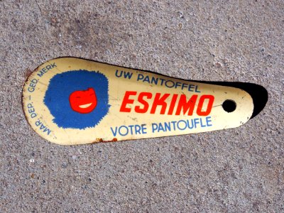 Haarlem verzamel Eskimo pantoffel schoenlepel