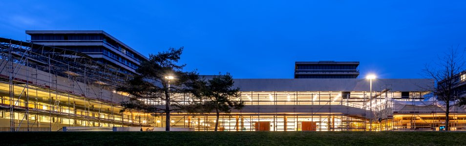 Hörsaalzentrum Uni Tübingen Blaue Stunde