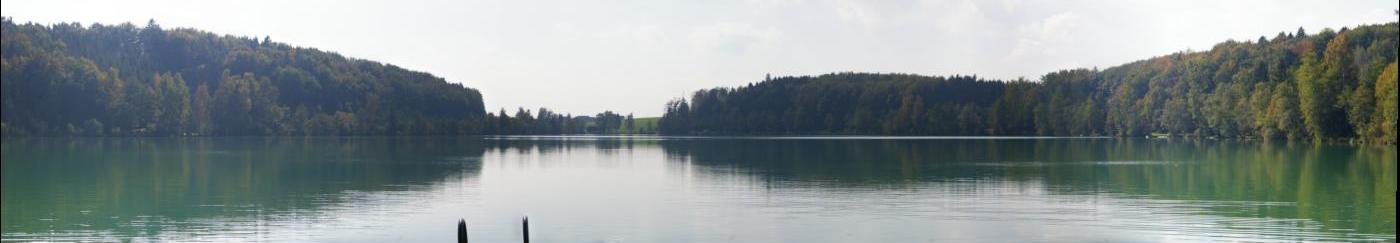 Höllerer See panoramic view