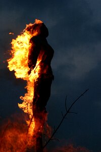 Doll easter fire summer village