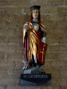 H. Catharina kerk Montfort (Roerdalen) beeld H.Georgius