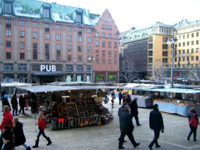 Hötorget februari 2009
