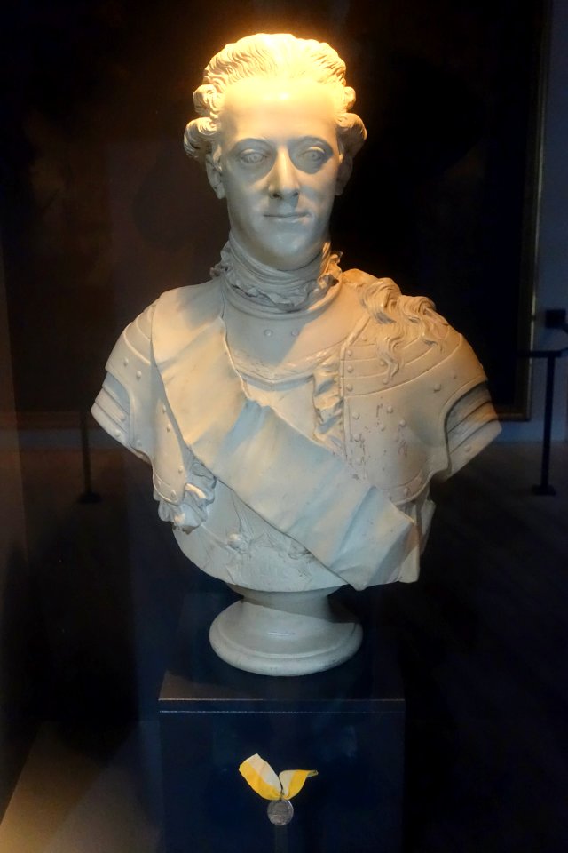 Gustav III of Sweden by Johan Tobias Sergel - Marinmuseum, Karlskrona, Sweden - DSC08879
