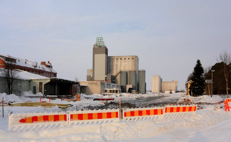 Höyrymyllyntie Oulu 20110227
