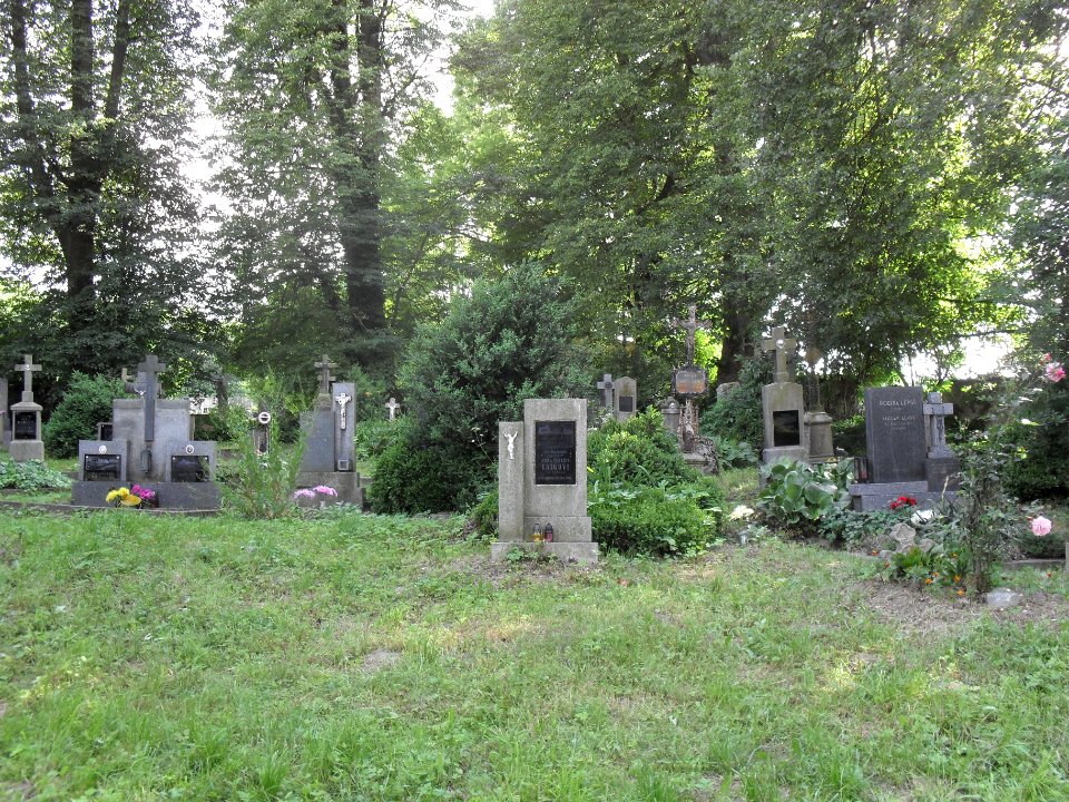 Hřbitov u kostela narození Panny Marie v Nicově - E