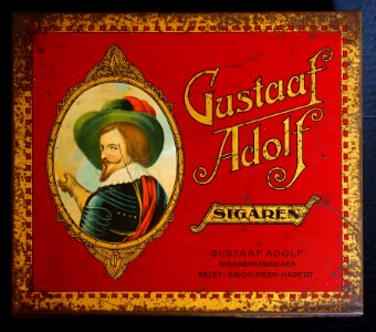 Gustaaf Adolf sigaren blik, foto 1