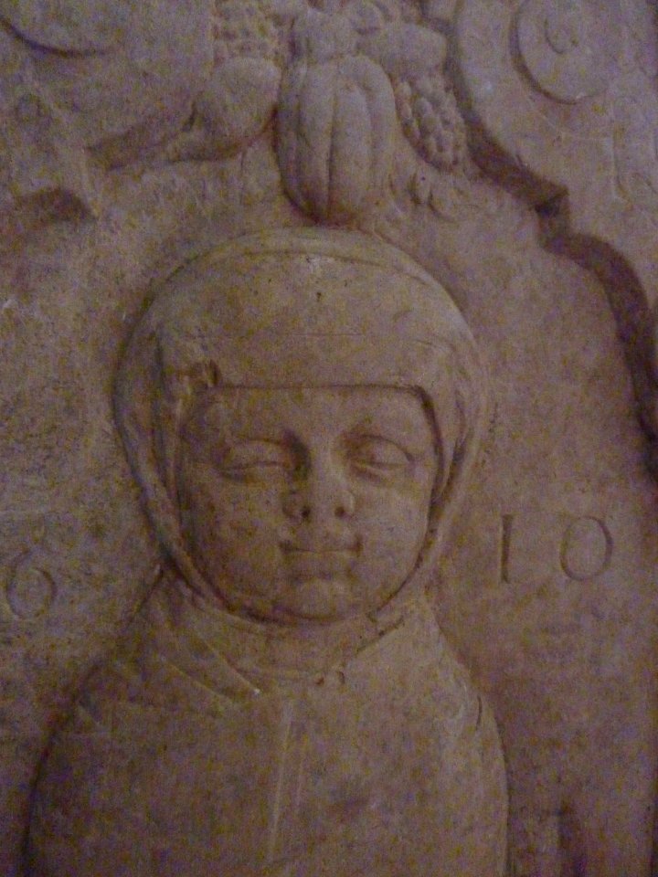Gunzenhausen St. Maria Epitaph Ausschnitt
