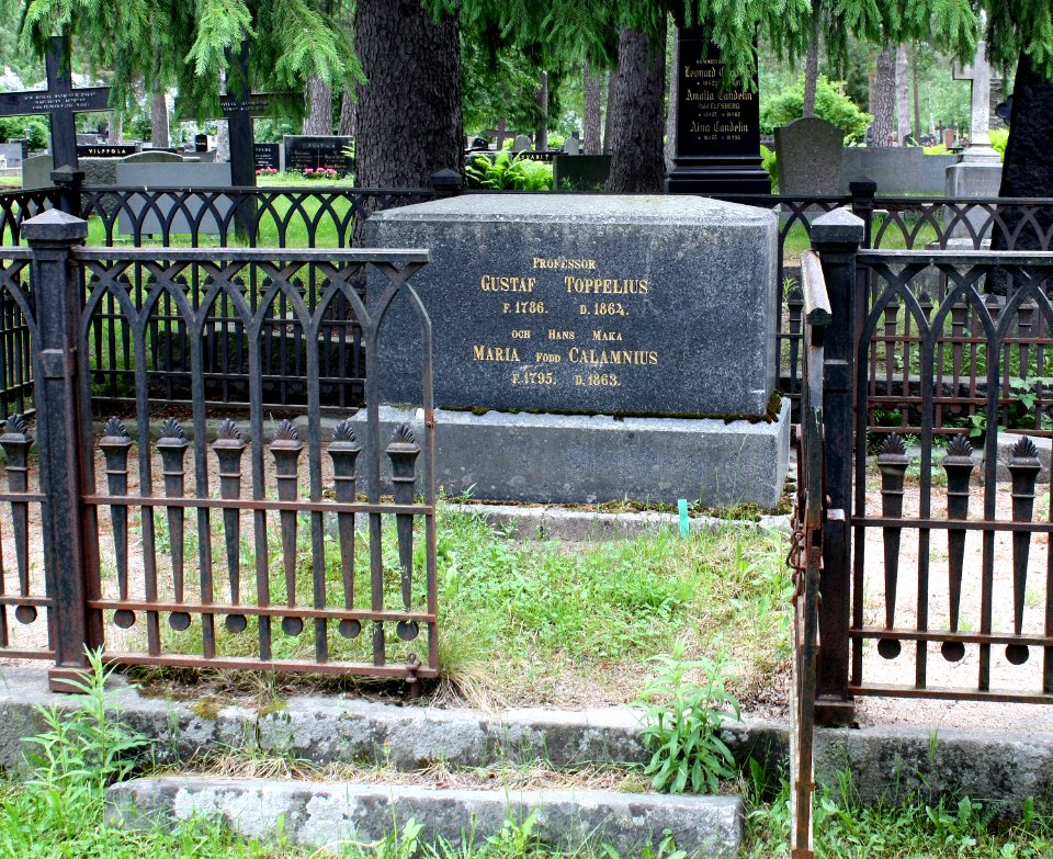 Gustaf Toppelius Grave Oulu 20110614